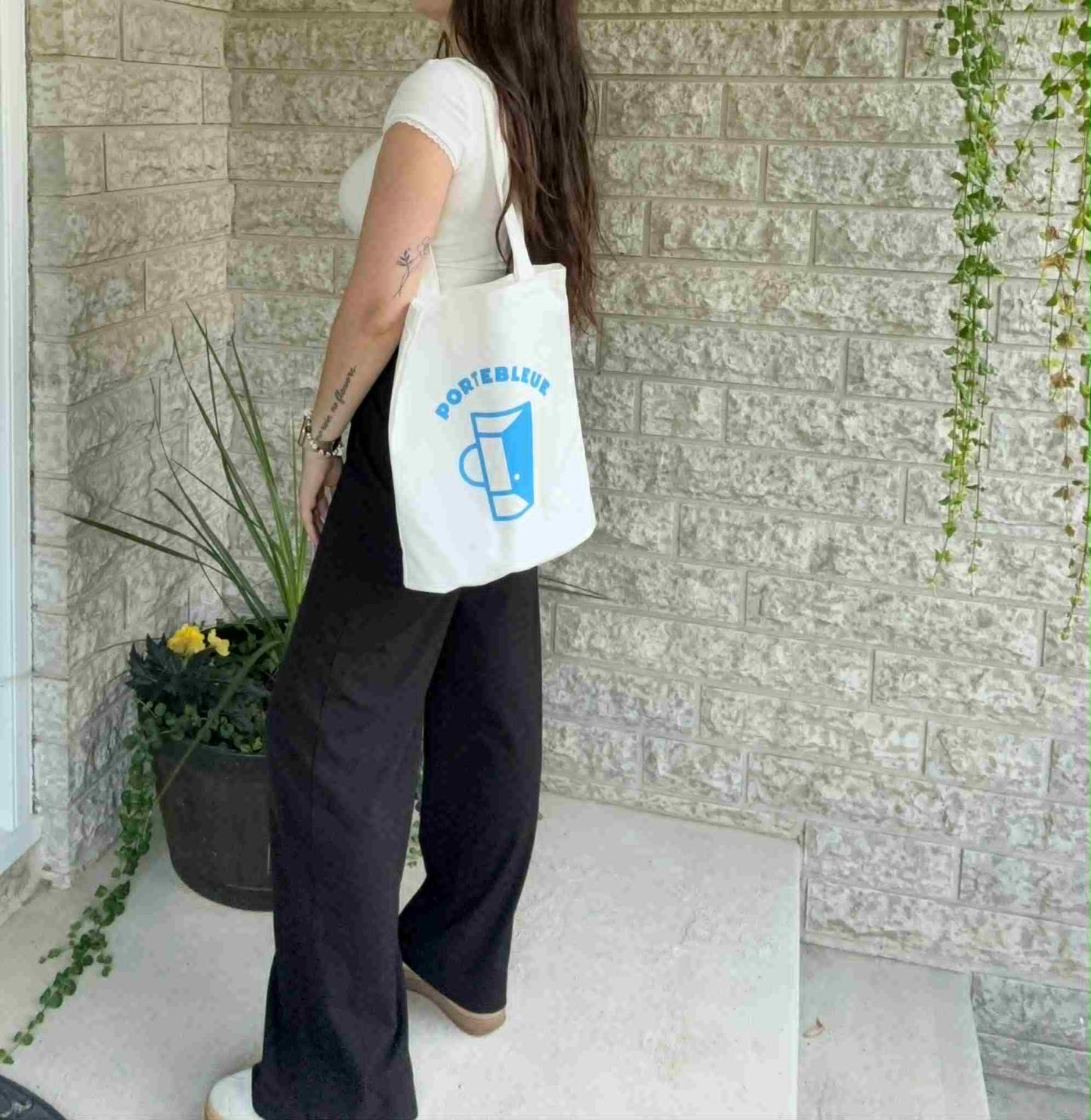 Portebleue x Studio Trame — Tote Bag